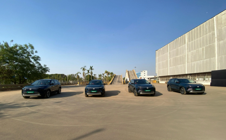 Production-Ready Tata Harrier EV Showcased: Launch Soon